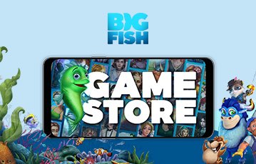 Big Fish social casino game store