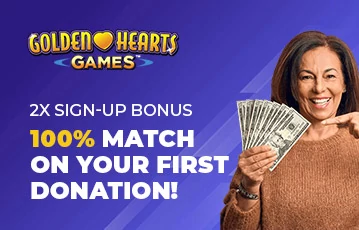 Golden Hearts Games Sign up bonuses