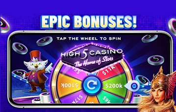 High 5 social casino bonus