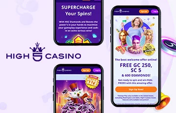 High 5 social casino app