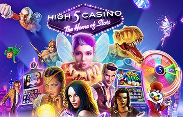High 5 social casino games selection