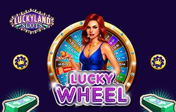 Spin the Wheel on Luckyland Slots