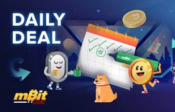 mBit casino daily deal
