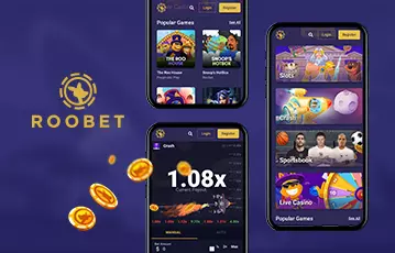 Roobet mobile casino games
