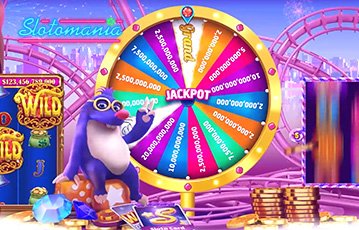 Slotomania social casino wheel