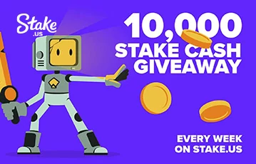Stake.us casino giveaway