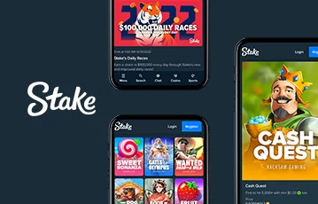 Stake.com mobile casino play