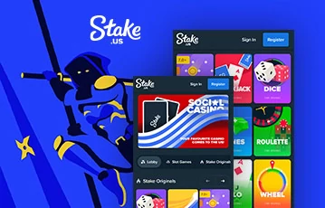 Stake.us mobile sweepstakes casino