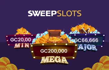 SweepSlots social casino jackpot