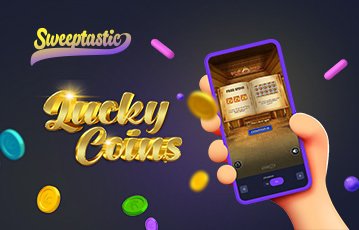 Play at Sweeptastic with Lucky Coins