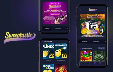 Sweeptastic mobile casino play