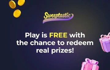 Redeem real prizes at Sweeptastic
