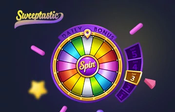 Play casino wheel at Sweeptastic