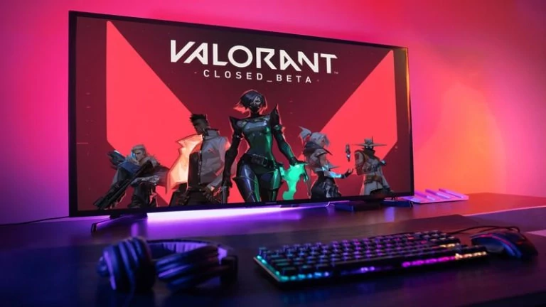 Valorant desktop gameplay