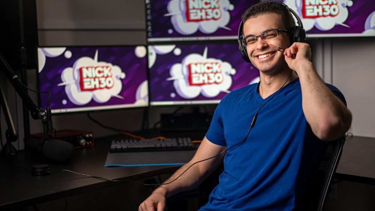 Featured image for “Nick Eh 30 talks the power of positivity in his gaming career”