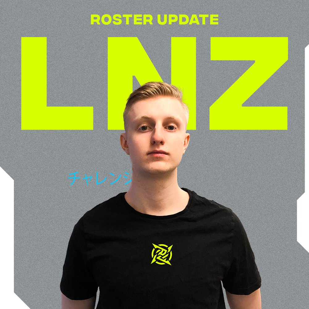 Featured image for “NiP bring in LNZ for ztr for IEM Summer”
