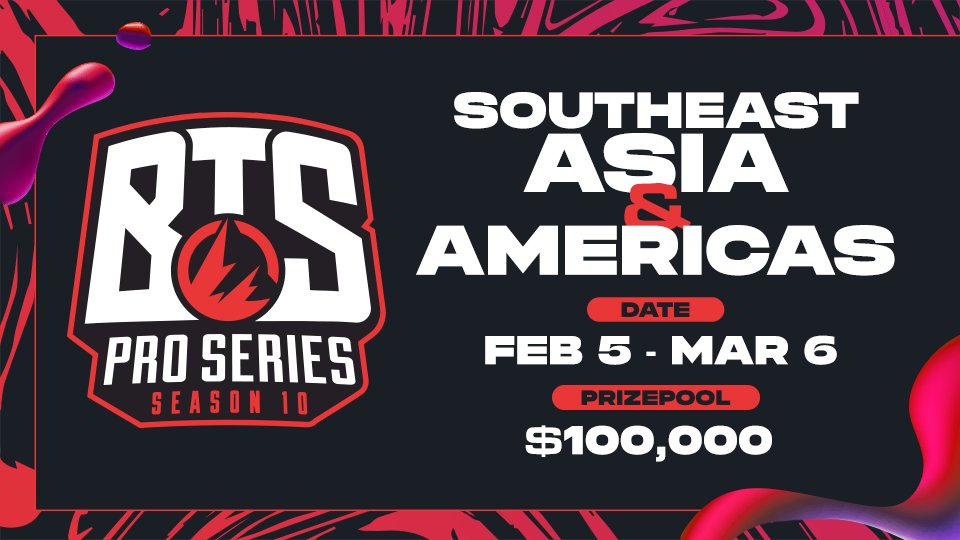 Featured image for “BTS announce $100,000 Pro Series 10: Americas and SEA”