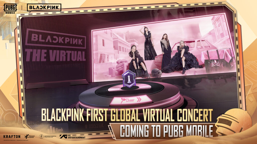 PUBG Mobile is getting its first virtual concert with BLACKPINK.