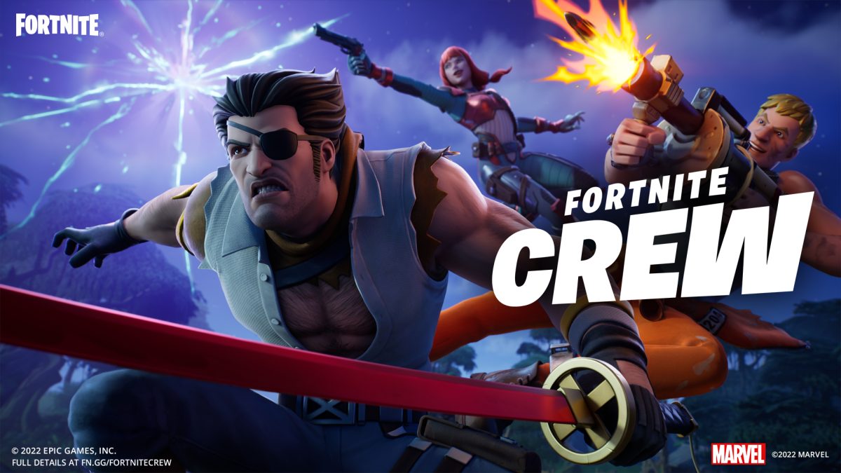 Featured image for “New Wolverine skin highlights August Fortnite Crew Pack”