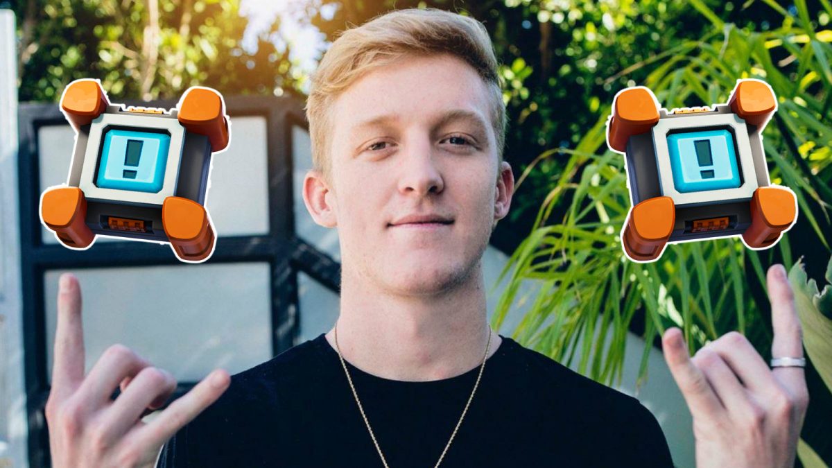 Featured image for “Tfue baits a bot for an insane Crash Pad glitch win in Fortnite”