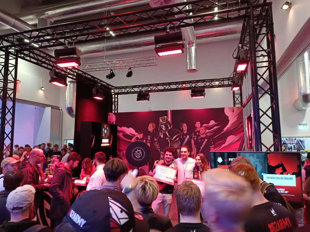 Carlos "ocelote" Rodriguez Santiago's appearance at G2 Esports' LEC booth at the Malmö XPO was a major highlight for LEC fans--and G2's in particular.