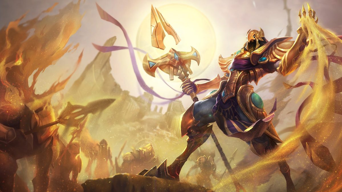 Championship Azir is about to land on League of Legends! The skin will become available at some point before or during the 2022 World Championship.