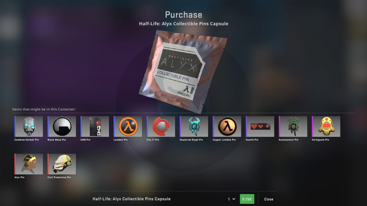 Featured image for “The rarest CSGO pin”