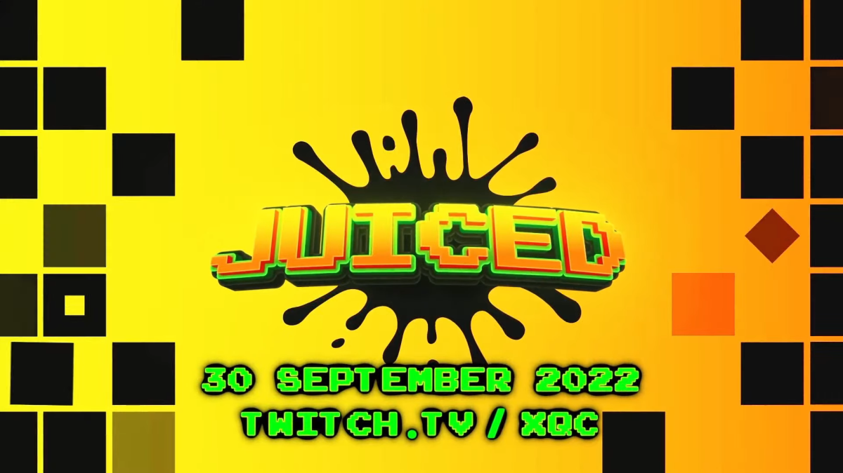 xQc's Game show, Juiced, premiers Sep. 30, 2022