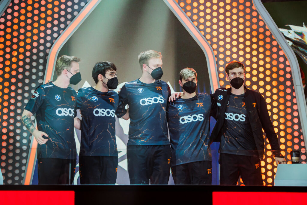 Worlds 2022 Fnatic groups