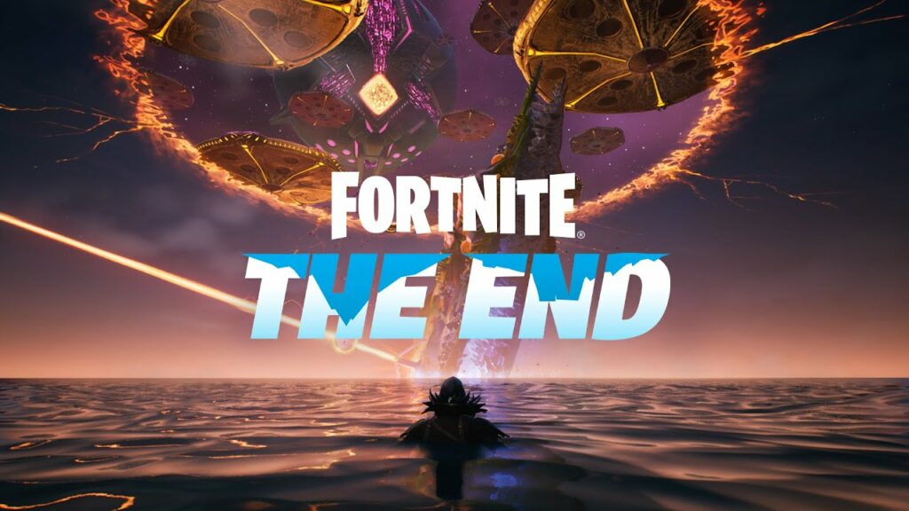 The Battle Royale Island flipped upside down after the Fortnite Chapter 2 Finale