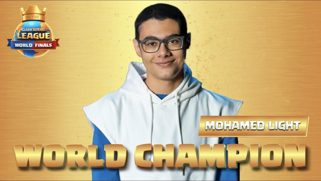 Mohamed Light is the 2022 Clash Royale world champion