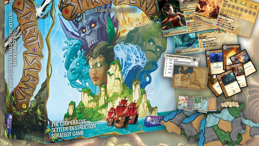 best board games for adults: spirit island