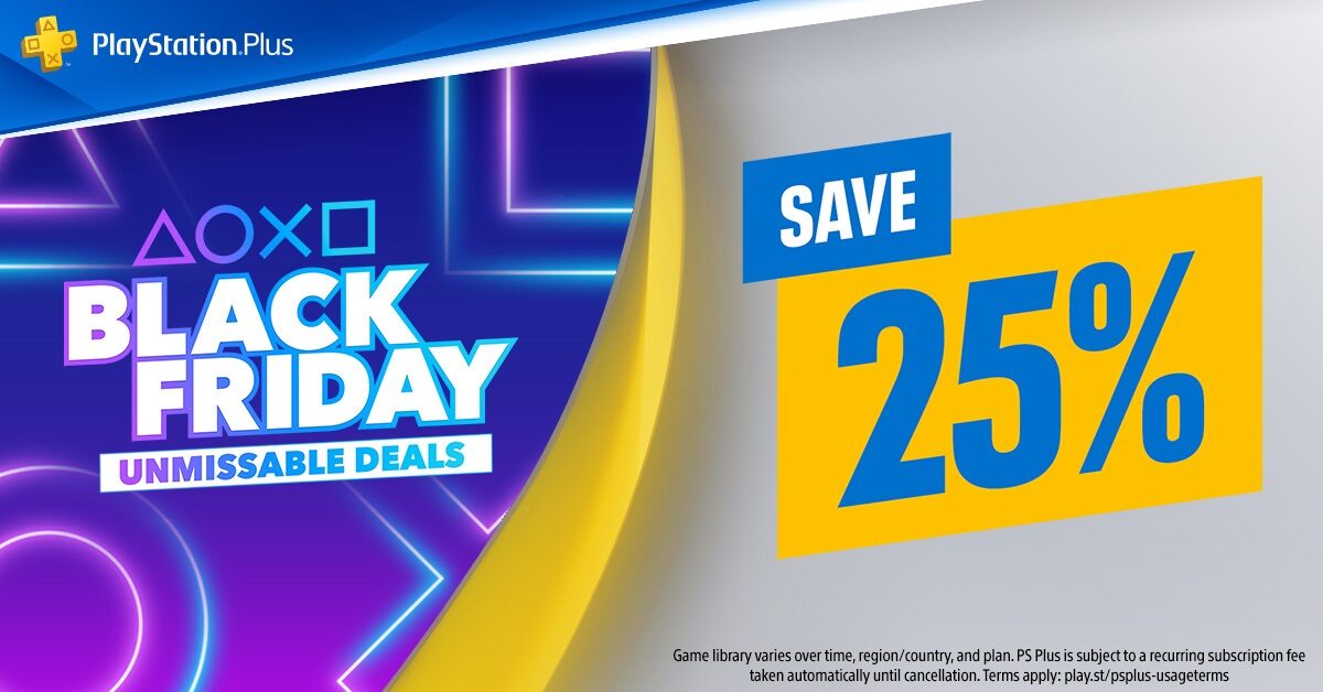 Featured image for “Black Friday PS Plus discounts coming on November 18”