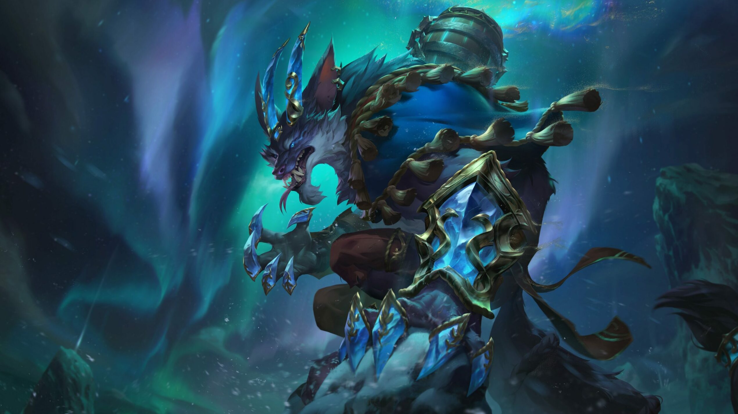 Featured image for “Riot Games has revealed a new winter skin line named Winterblessed”