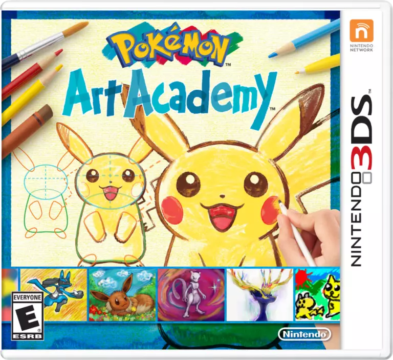 Pokemon Art Academy DS game