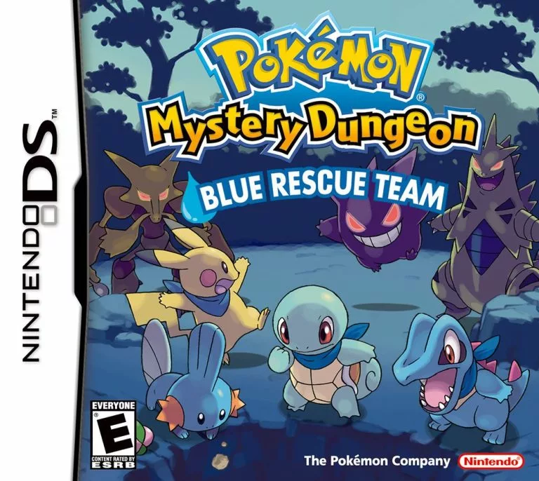 Mystery Dungeon: Blue Rescue Team, a Pokemon DS game