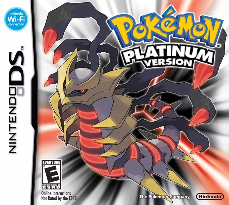 Pokemon Platinum game for DS