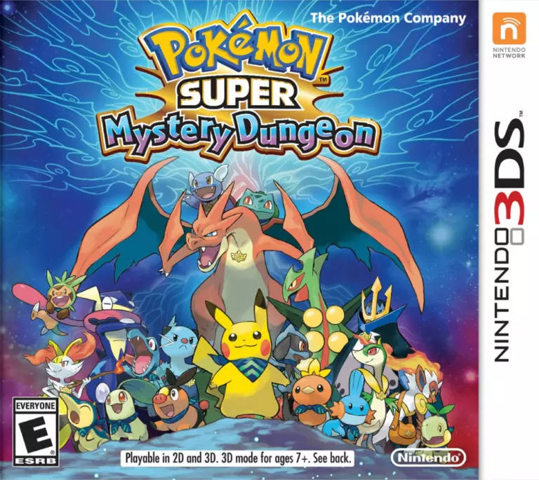 Pokemon DS game Pokemon Super Mystery Dungeon