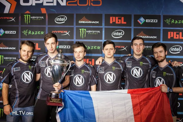 Team EnVyUs at Dreamhack 2015.