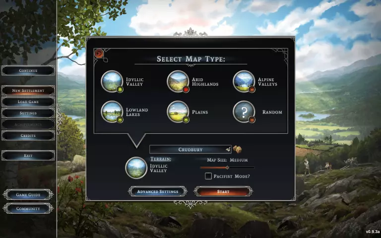 Farthest Frontier biome options