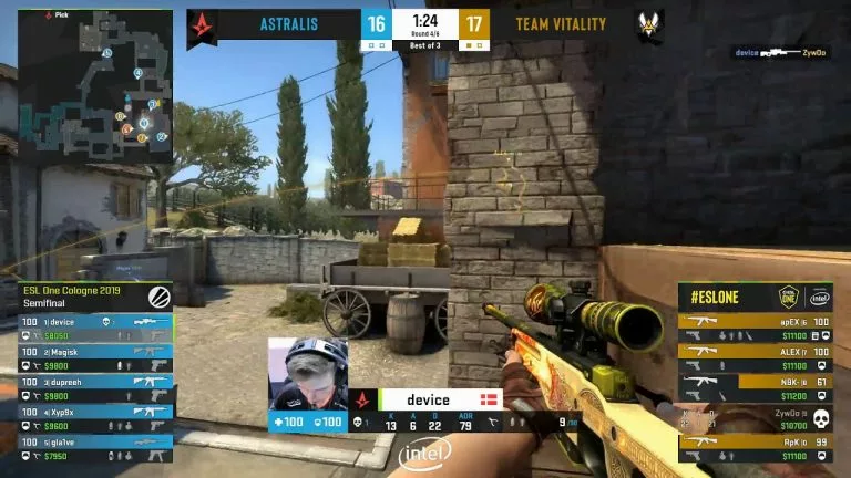 Video: Device ace vs Vitality + collateral