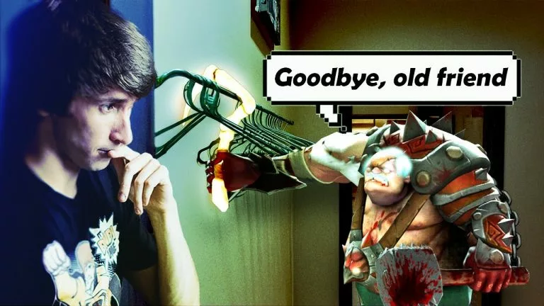 Video: Pudge does NOT need to hook anymore.