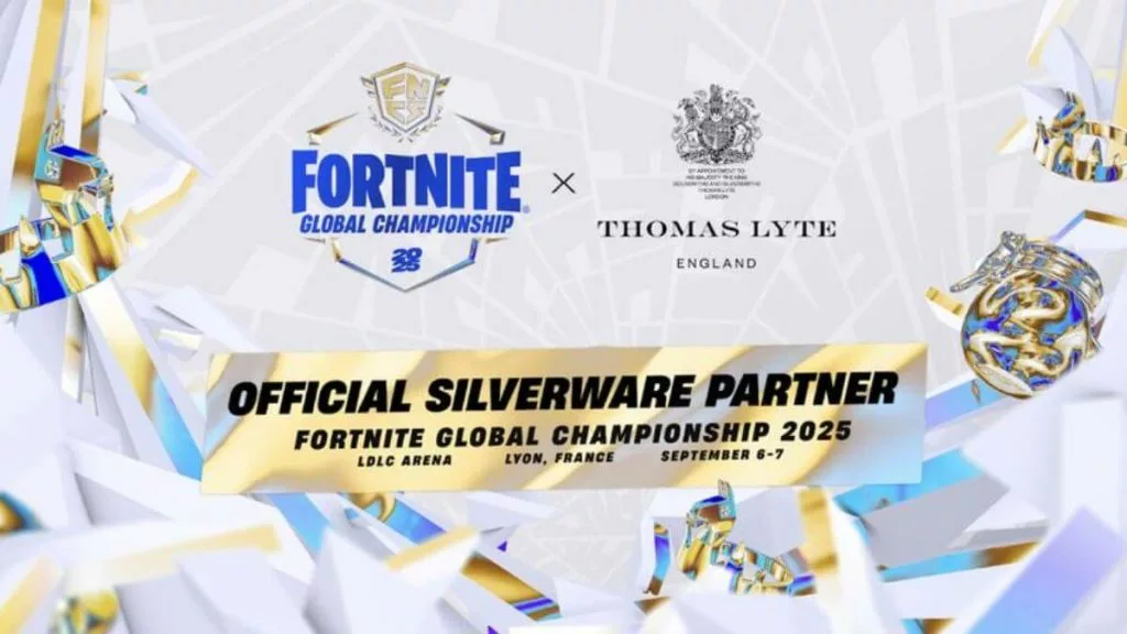 Thomas Lyte to create the trophy and medals for FNCS Global Championship 2025