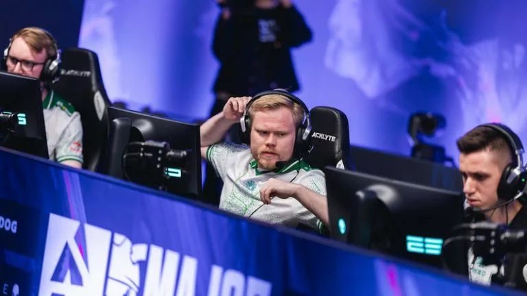 Magisk playing at the BLAST.tv Austin Major 2025 for Falcons.