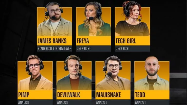 StarLadder Budapest Major talent list, part one.