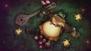 Dota 2’s newest hero is Largo, an amphibian bard, revealed alongside the 7.40 update
