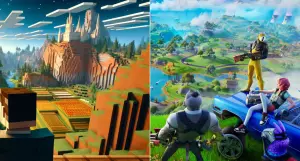Fortnite might have a Minecraft crossover event soon