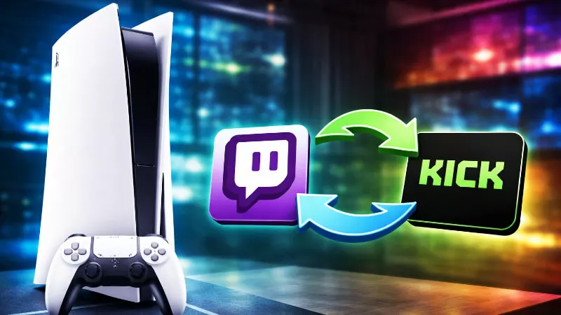 How to stream on Kick from PS5